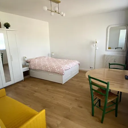 New Studio-15 Min Paris-balcon-parking Apartment *